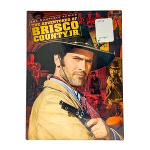 The Adventures of Brisco County Jr DVD Complete Series | Bruce Campbell | Sealed